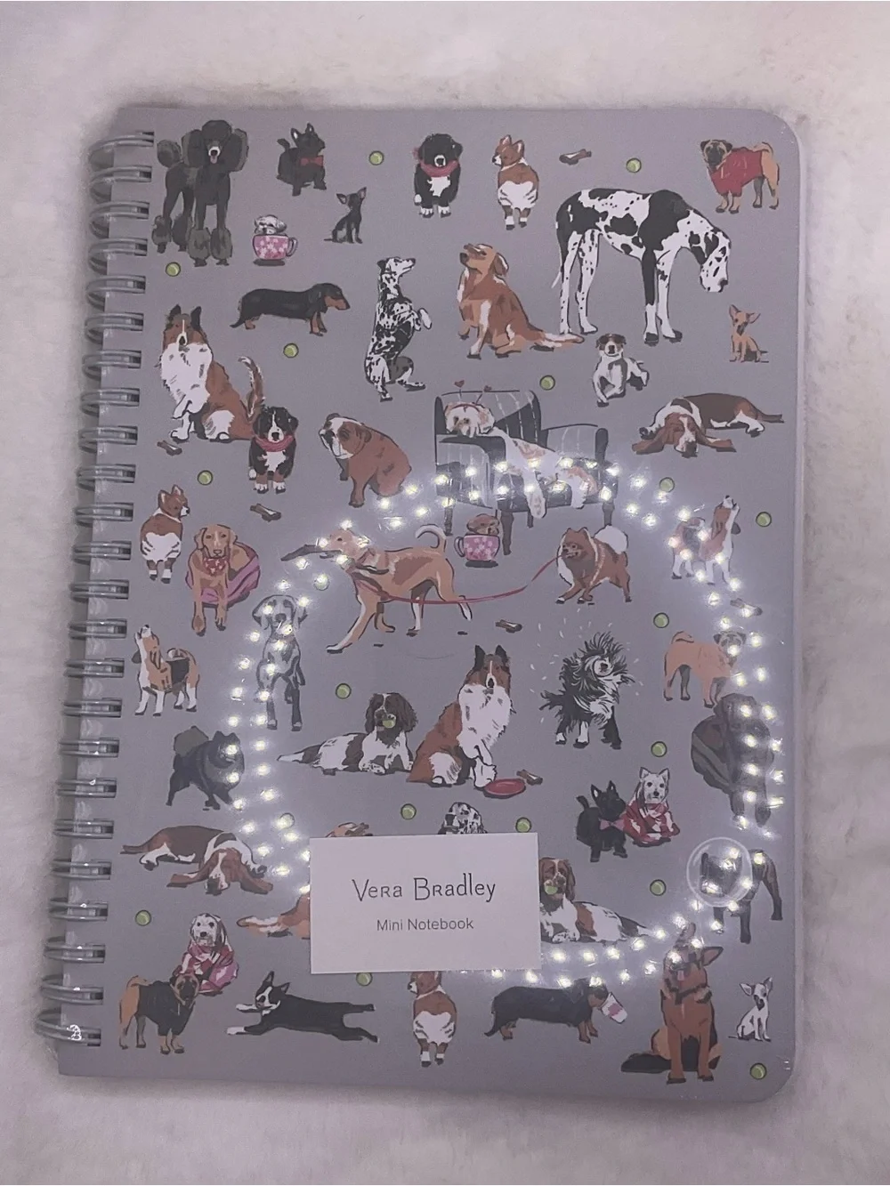 New Vera Bradley Dog Show Pens And Notebook
